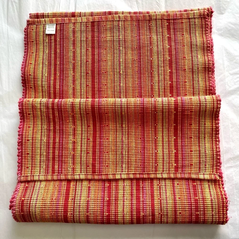 100% Cotton Table Runner World Market Vibrant Heavyweight